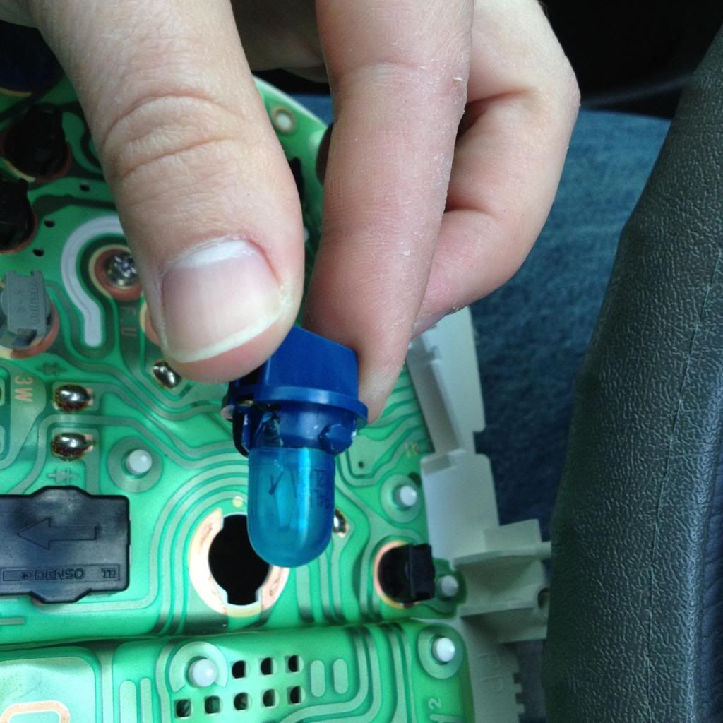 DIY Instrument Panel Light Bulb Replacement Toyota Nation Forum