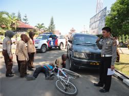 Harman R Sitorus menjelaskan, latihan yang melibatkan anggota pramuka