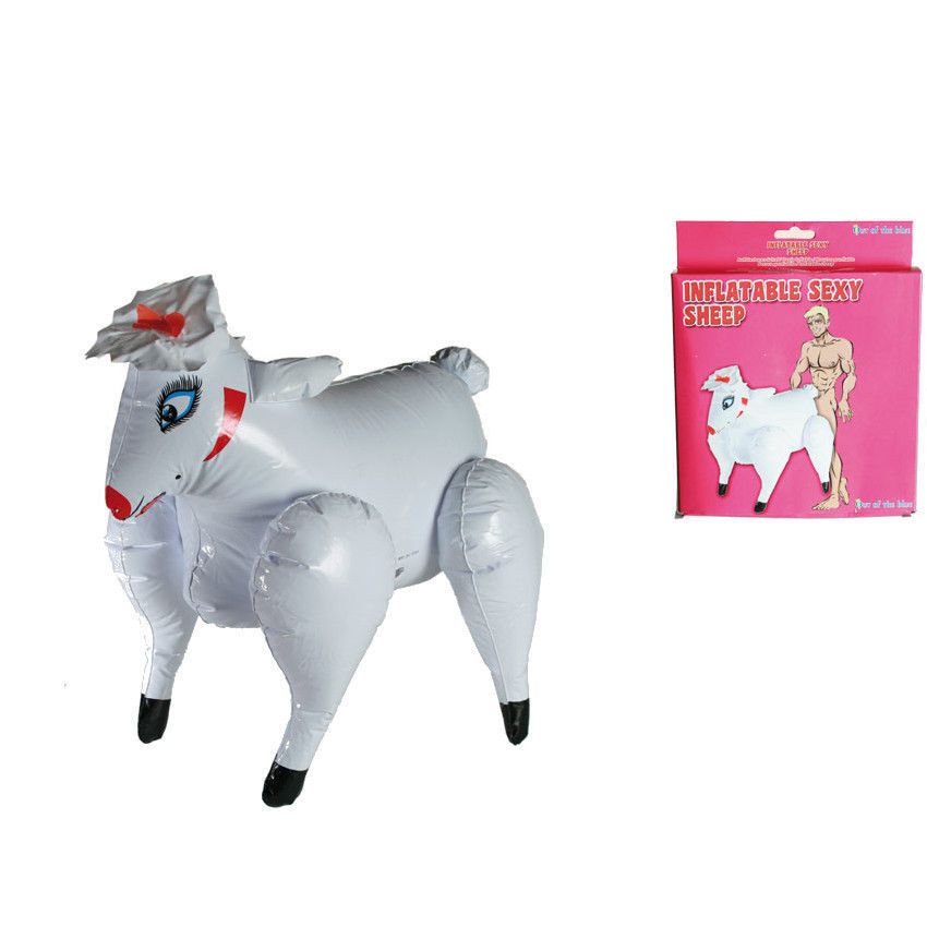 INFLATABLE ADULT ANIMAL SHEEP BLOW UP SEXY GIFT STAG NIGHT HEN PARTY