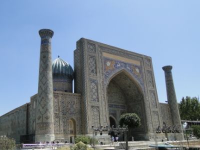 UZBEKISTAN 2014, las 1001 noches en solo 7 - Blogs de Uzbekistan - SAMARCANDA: Registán, Bibi Janym, y necrópolis Sha I Zinda (11)