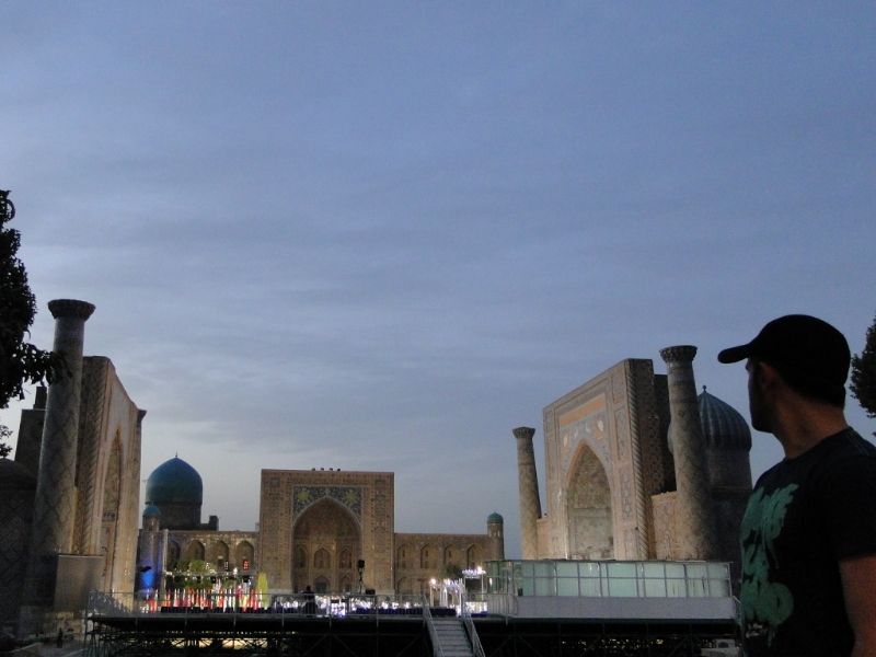 UZBEKISTAN 2014, las 1001 noches en solo 7 - Blogs of Uzbekistan - SAMARCANDA: Mezquita Gur Emir, barrio viejo y observatorio Ulug Bek (13)