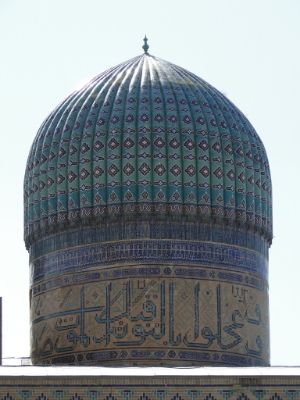 UZBEKISTAN 2014, las 1001 noches en solo 7 - Blogs de Uzbekistan - SAMARCANDA: Registán, Bibi Janym, y necrópolis Sha I Zinda (16)
