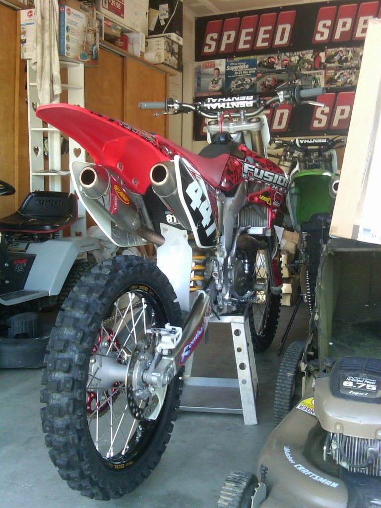 fmf dual exhaust crf250r