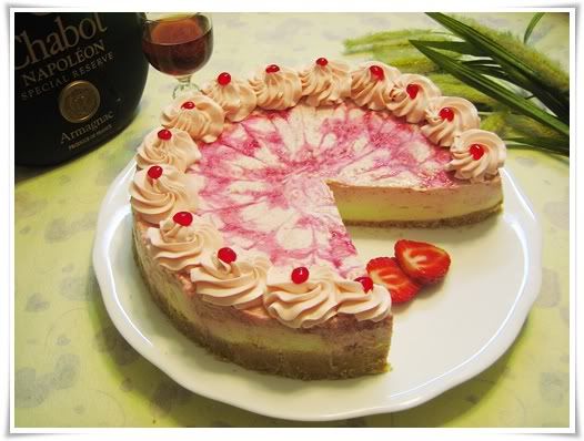 nobaked strawberry cheesecake