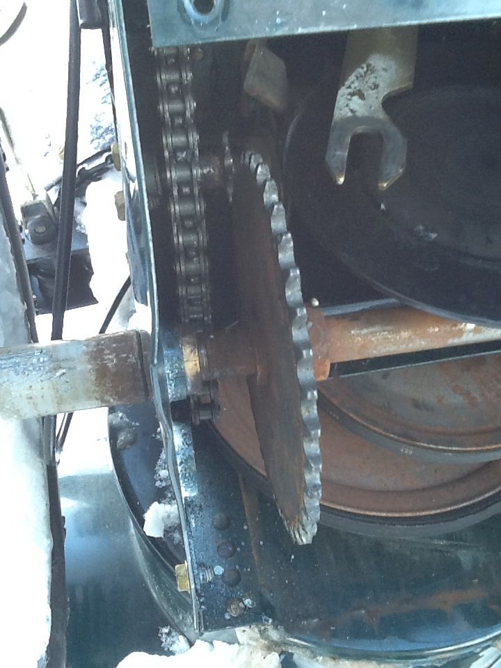 Drive chain problem Snowblower Forum