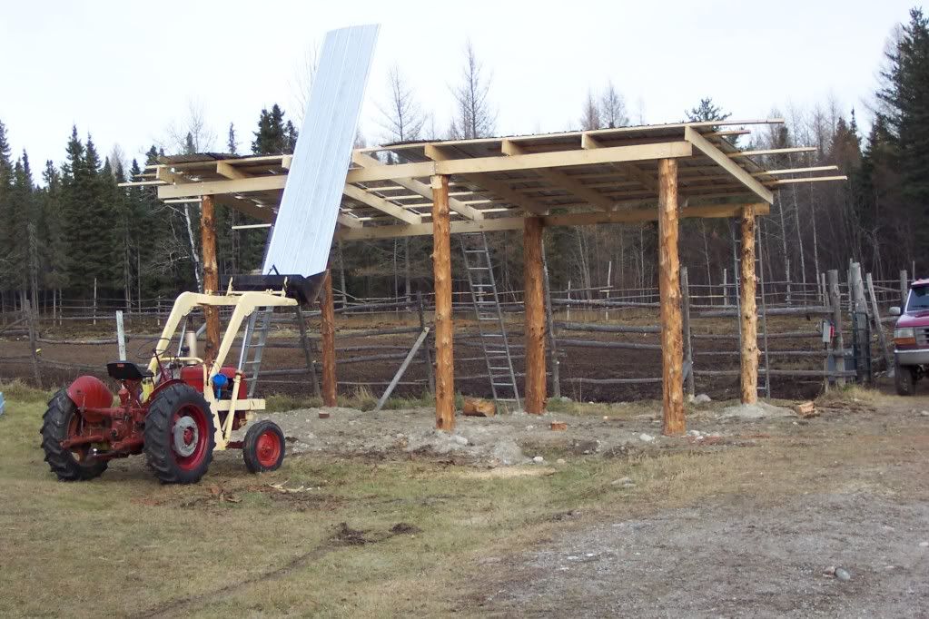 Lean-To Pole Barn Plans