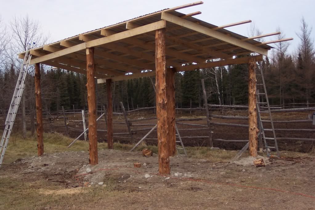 Lean-To Pole Barn Plans - Yesterday's Tractors