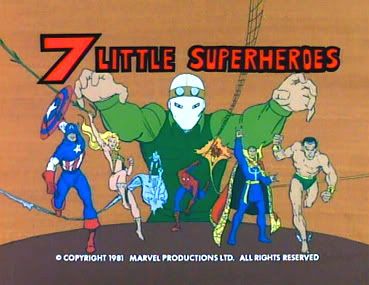 7 Little Superheroes