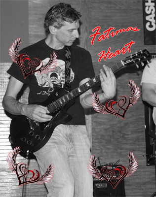 man playing guitar, Fatamas Heart poster