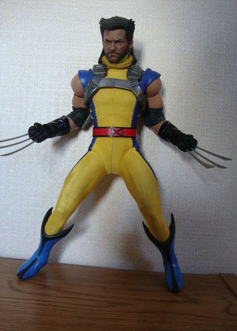 Hugh Jackman Comic Book Style Wolverine Unmasked | One Sixth Warriors Forum