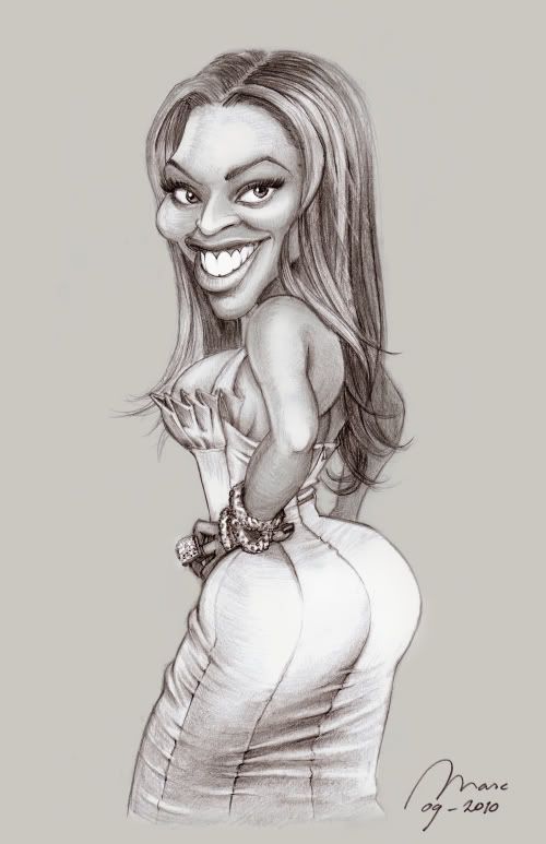 Caricatures Of Beyonce