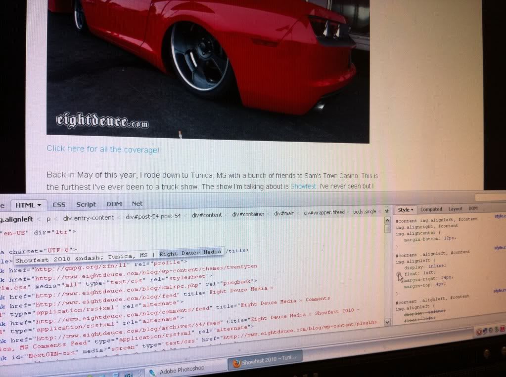Sprites Background Image CSS HTML Eight Deuce