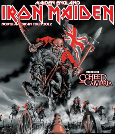 Iron Maiden Tickets Shoreline Amphitheatre Iron Maiden Maiden England Tour