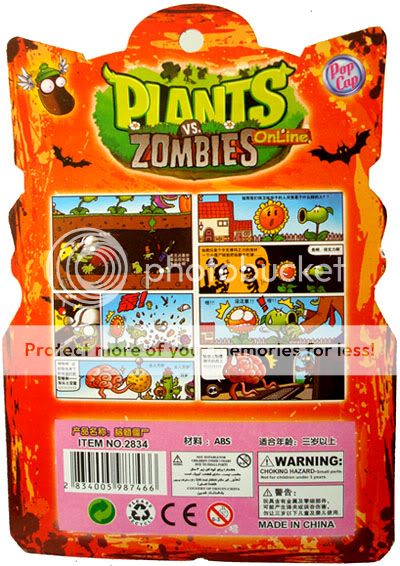 2012 Kids Plants Vs Zombies Encephalon zombie doll iPhone 4S game toy 