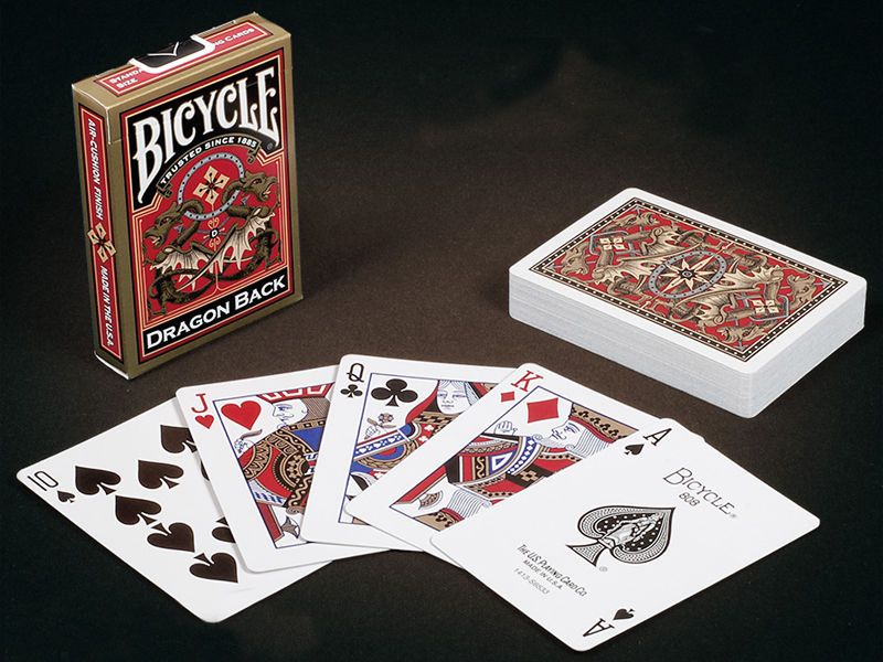 2 DECKS BICYCLE 1 ANNE STOKES AGE OF DRAGONS 1 GOLD DRAGON PLAYING CARDS NEW