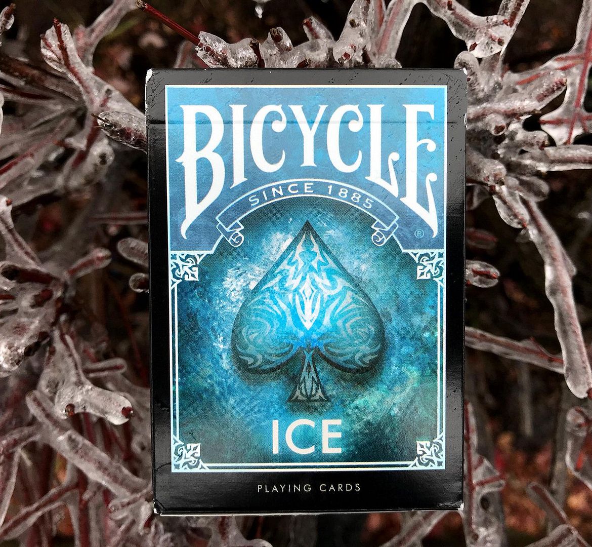 bicycle playing cards ice