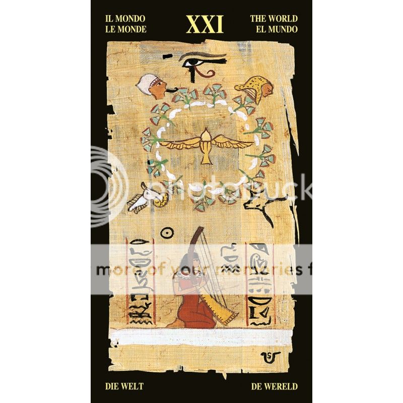 EGYPTIAN TAROT DECK CARDS ALASIA ESOTERIC FORTUNE TELLING LO SCARABEO