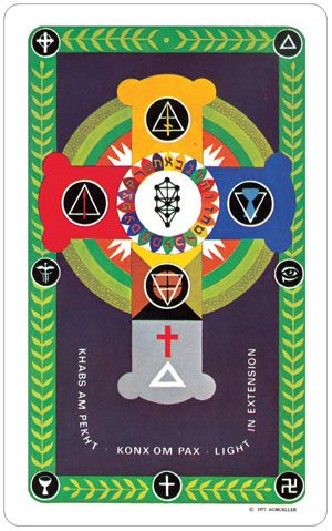 THE GOLDEN DAWN TAROT CARDS DECK ESOTERIC TELLING US GAMES SYSTEMS NEW ...