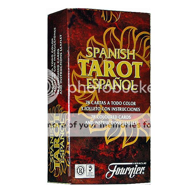 SPANISH TAROT ESPANOL CARDS DECK ESOTERIC DIVINATION