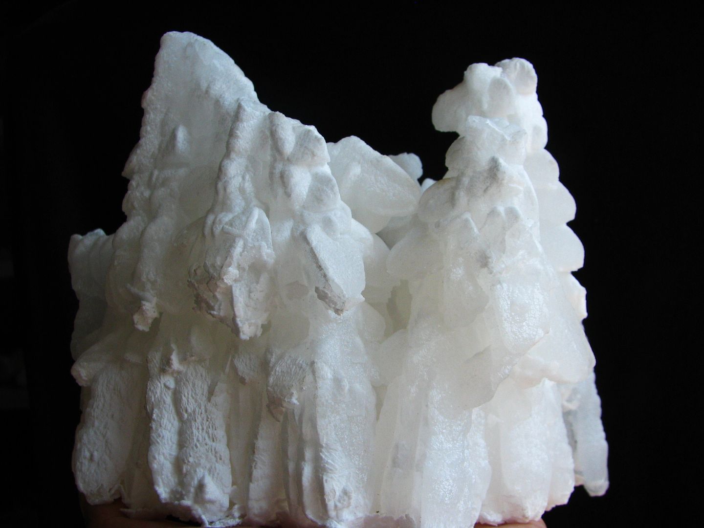 52Lbs Unique White Aragonite Mineral Crystal Specimen  