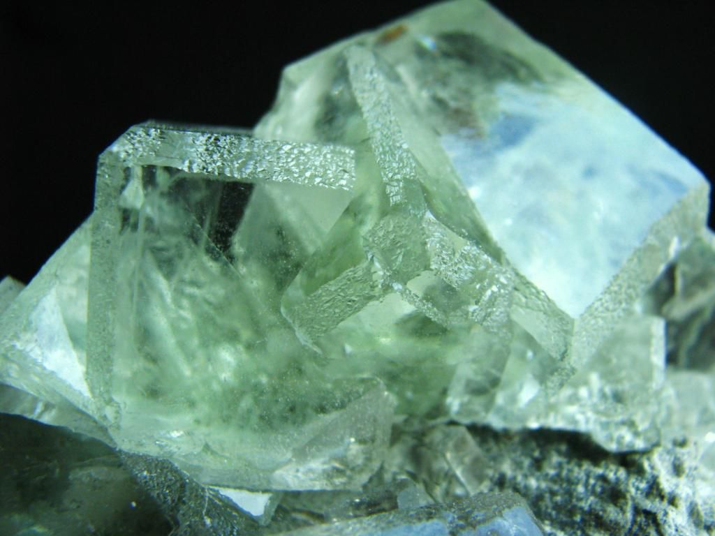 Clear Green Fluorite Mineral Display Specimen  